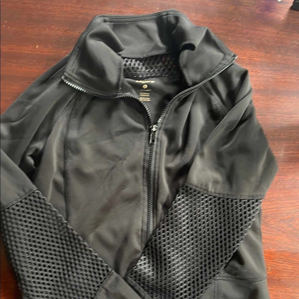 Layer 8 Black Zip-Up Jacket
